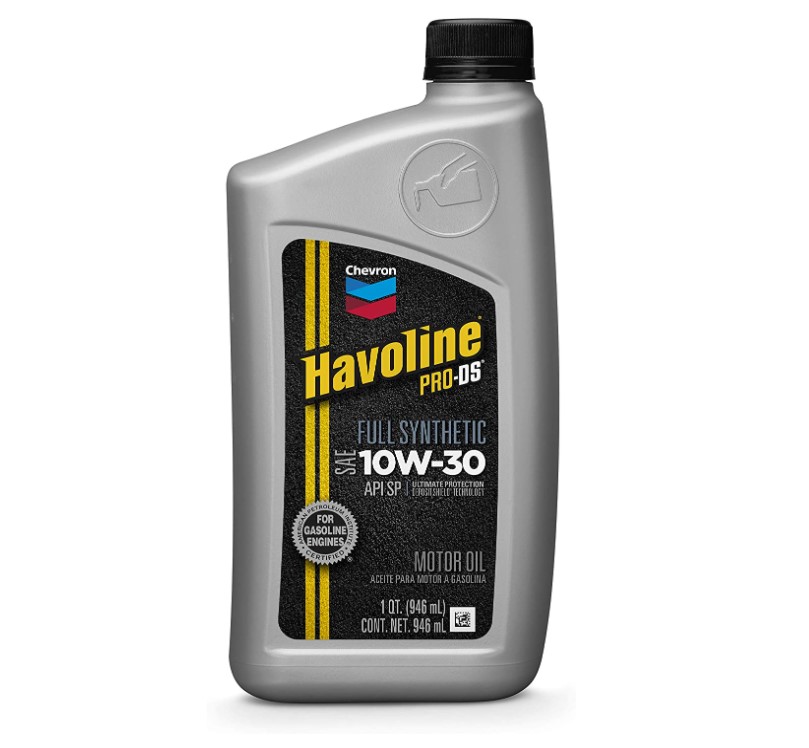 havoline prods full synthetic 10w30