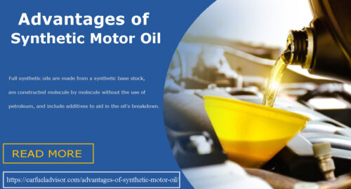 Advantages of Synthetic Motor Oil