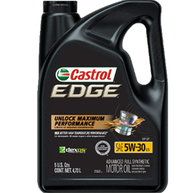 <strong>Castrol Edge 5W30 Synthetic Motor Oil</strong>