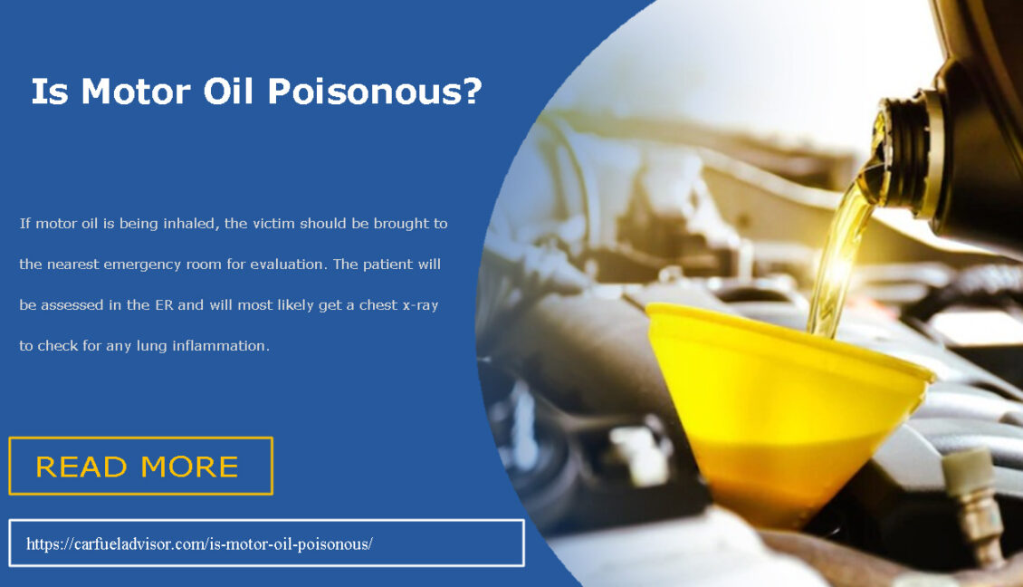 Is Motor Oil Poisonous? Detailed Explanation Car Fuel Advisor