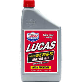 Lucas Oil 10054-PK6 20W-50 Synthetic Oil