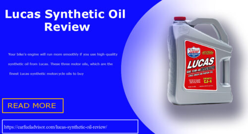 Lucas Synthetic Oil Review