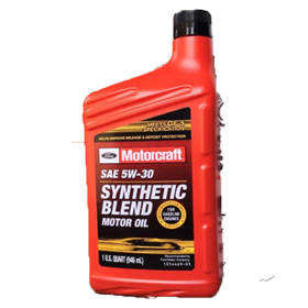Motorcraft SAE 5w30 Synthetic Blend Motor Oil