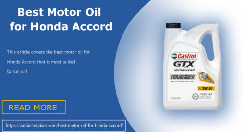 Best Motor Oil for Honda Accord