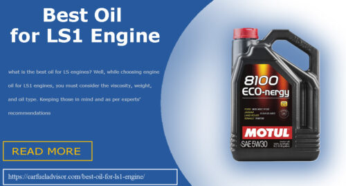Best Oil for LS1 Engine